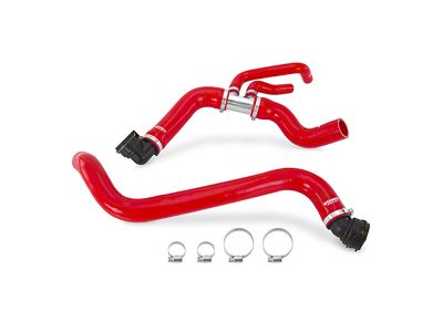 Mishimoto Silicone Radiator Hose Kit; Red (15-17 5.0L F-150)