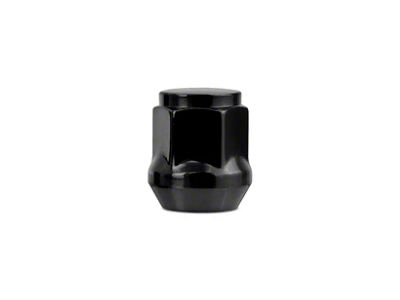 Mishimoto Black Steel Acorn Lug Nuts; M14 x 1.5; Set of 32 (11-24 F-250 Super Duty)