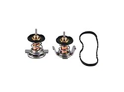 Mishimoto Low-Temperature Thermostats; 187-Degree (08-10 6.4L Powerstroke F-250 Super Duty)