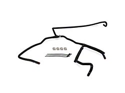 Mishimoto Silicone Coolant Overflow Hose; Black (11-14 6.7L Powerstroke F-250 Super Duty)