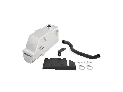 Mishimoto Aluminum Primary Degas Tank Kit; Natural (11-19 6.7L Powerstroke F-350 Super Duty)