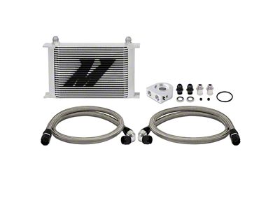 Mishimoto Universal 25-Row Non-Thermostatic Oil Cooler Kit; Silver (Universal; Some Adaptation May Be Required)