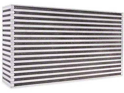 Mishimoto Universal Air-to-Air Race Intercooler Core; 17.75-Inch x 9.85-Inch x 3.50-Inch (Universal; Some Adaptation May Be Required)