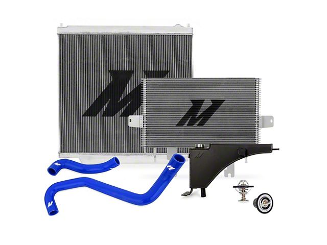 Mishimoto F-350 Super Duty Radiator Ultimate Bundle MMB-F2D-011 (99-01 ...