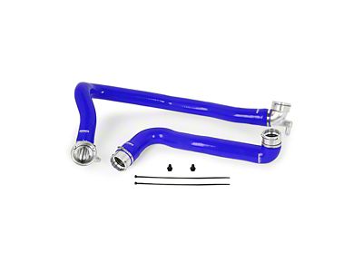 Mishimoto Silicone Coolant Hose Kit; Blue (11-16 6.7L Powerstroke F-350 Super Duty)