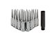 Mishimoto Chrome Steel Spiked Lug Nuts; M14 x 1.5; Set of 24 (19-24 RAM 1500)