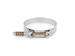Mishimoto Stainless Steel Constant Tenstion T-Bolt Clamp; 3.50 to 3.82-Inch (Universal; Some Adaptation May Be Required)