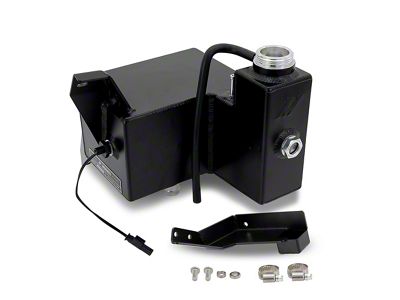 Mishimoto Aluminum Degas Tank Kit; Black (19-26 6.7L RAM 2500)