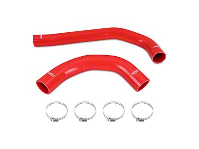 Mishimoto Silicone Coolant Hose Kit; Red (19-24 6.7L RAM 2500)