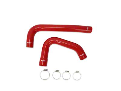 Mishimoto Silicone Radiator Hose Kit; Red (15-18 6.7L RAM 3500)