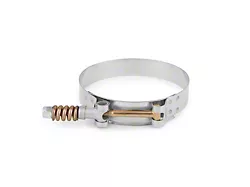 Mishimoto Stainless Steel Constant Tenstion T-Bolt Clamp; 3.50 to 3.82-Inch (Universal; Some Adaptation May Be Required)