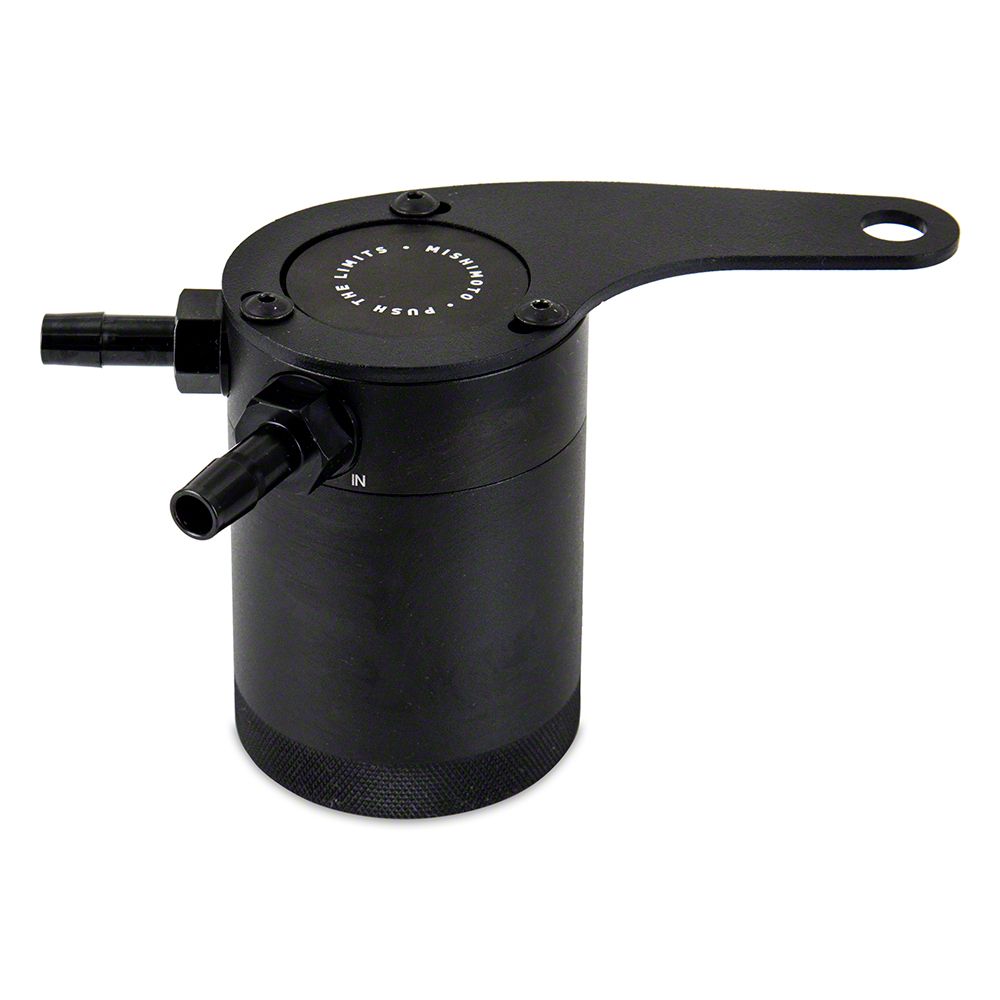 Mishimoto Sierra 1500 Baffled Oil Catch Can; Black MMBCC-K2-14 (14