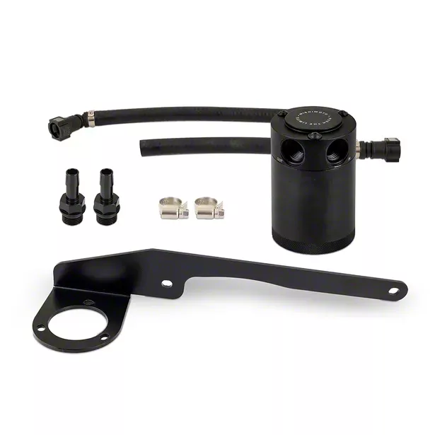 18-23 Jeep JL 2.0L Baffled Oil Catch Can Kit