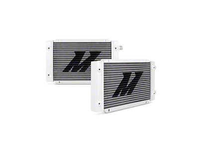 Mishimoto Universal 19-Row Dual Pass Oil Cooler (Universal; Some Adaptation May Be Required)