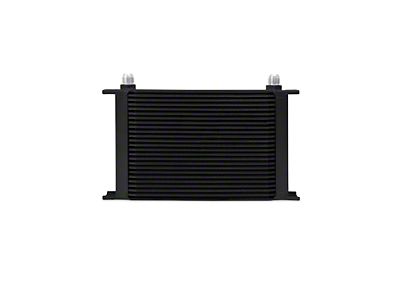 Mishimoto Universal 25-Row Oil Cooler; Black (Universal; Some Adaptation May Be Required)