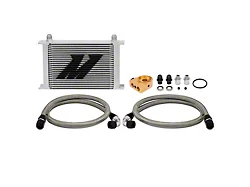 Mishimoto Universal 25-Row Thermostatic Oil Cooler Kit; Silver (Universal; Some Adaptation May Be Required)
