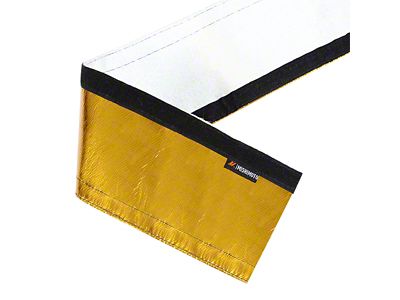 Mishimoto Heat Shielding Sleeve; Gold; 1/2-Inch x 36-Inch (Universal; Some Adaptation May Be Required)