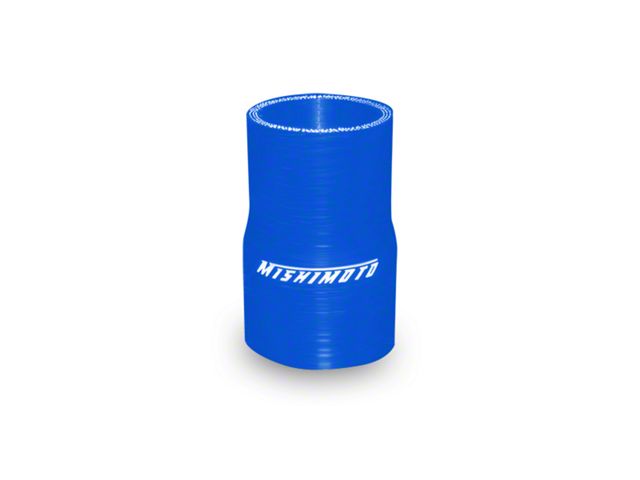 Mishimoto Silicone Transition Coupler; 2.25-Inch to 2.50-Inch; Blue (Universal; Some Adaptation May Be Required)