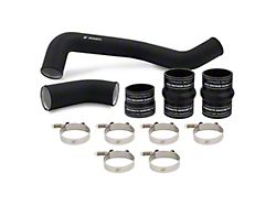 Mishimoto Hot-Side Intercooler Pipe and Boot Kit; Wrinkle Black (17-19 6.6L Duramax Sierra 2500 HD)