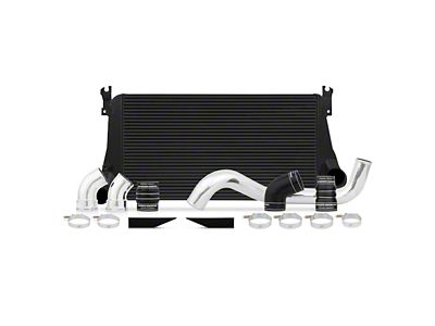 Mishimoto Performance Intercooler Kit; Black (07-10 6.6L Duramax Sierra 2500 HD)