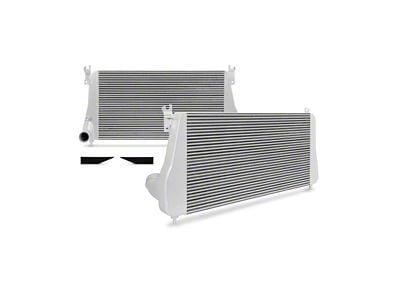 Mishimoto Performance Intercooler; Silver (07-10 6.6L Duramax Sierra 2500 HD)