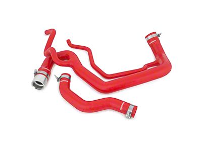 Mishimoto Silicone Coolant Hose Kit; Red (07-10 6.6L Duramax Sierra 2500 HD)