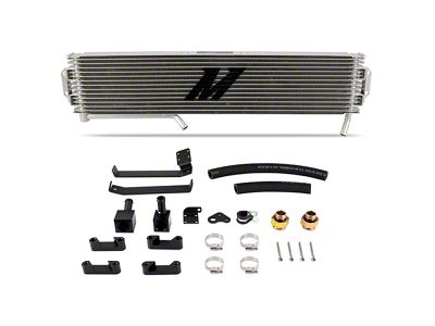 Mishimoto Transmission Cooler; Silver (17-19 6.6L Duramax Sierra 2500 HD)