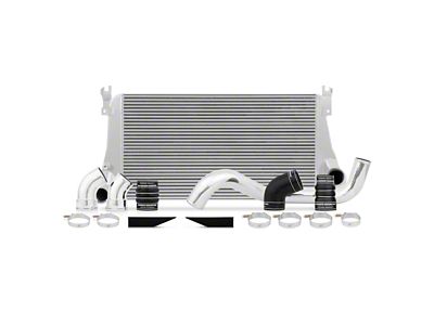 Mishimoto Performance Intercooler Kit; Silver (07-10 6.6L Duramax Sierra 3500 HD)