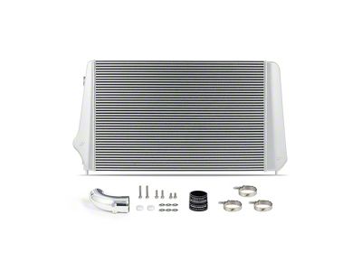 Mishimoto Performance Intercooler; Silver (17-19 6.6L Duramax Sierra 3500 HD)