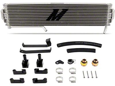 Mishimoto Transmission Cooler; Silver (15-16 6.6L Duramax Sierra 3500 HD)