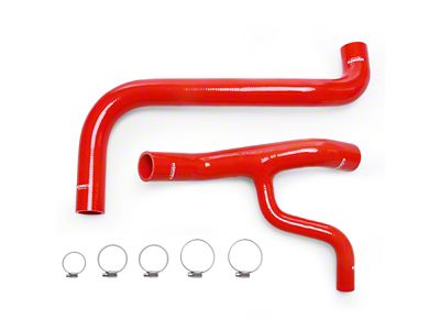 Mishimoto Silicone Radiator Hose Kit; Red (98-03 4.6L F-150)