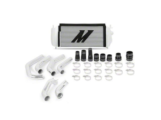 Mishimoto Performance Intercooler Kit with Polished Piping; Silver (15-20 2.7L EcoBoost F-150)
