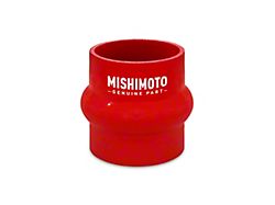 Mishimoto Silicone Hump Hose Coupler; 2.50-Inch; Red (Universal; Some Adaptation May Be Required)