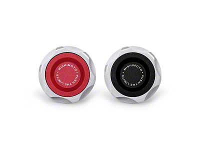 Mishimoto Oil Filler Cap; Red (14-25 4.3L Silverado 1500)