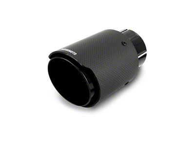 Mishimoto Exhaust Tip; 4-Inch; Black (Fits 3-Inch Tailpipe)