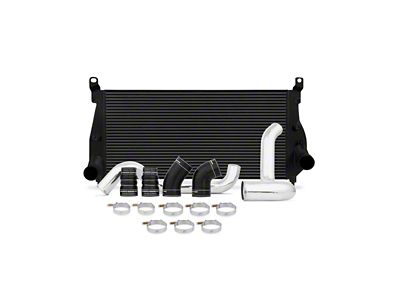 Mishimoto Performance Intercooler Kit; Black (02-Early 04 6.6L Duramax Silverado 3500 HD)