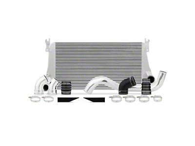Mishimoto Performance Intercooler Kit; Silver (07-10 6.6L Duramax Silverado 3500 HD)