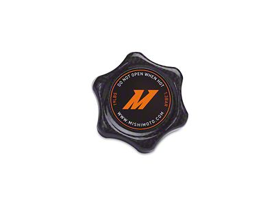 Mishimoto 1.3 Bar Radiator Cap; Small; Carbon Fiber (Universal; Some Adaptation May Be Required)