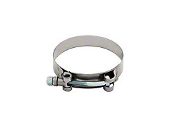Mishimoto T-Bolt Clamp; Stainless Steel; 3.62 to 3.93-Inch (Universal; Some Adaptation May Be Required)