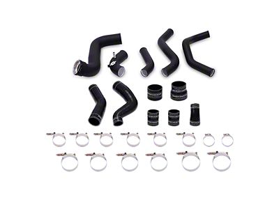 Mishimoto Intercooler Pipe Kit; Wrinkle Black (11-14 3.5L EcoBoost F-150)