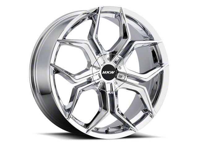 MKW M121 Chrome 6-Lug Wheel; 22x9; 35mm Offset (04-08 F-150)