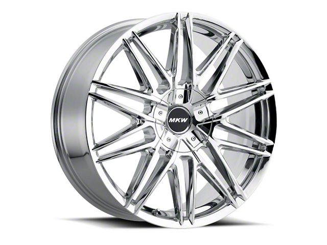 MKW M124 Chrome 6-Lug Wheel; 22x9; 35mm Offset (04-08 F-150)