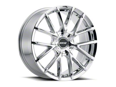 MKW M123 Chrome 6-Lug Wheel; 22x9; 18mm Offset (15-20 Yukon)