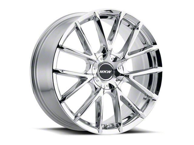 MKW M123 Chrome 6-Lug Wheel; 22x9; 18mm Offset (19-23 Ranger)