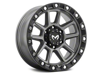 MKW Offroad M205 Matte Gray 6-Lug Wheel; 20x9; 1mm Offset (15-20 Tahoe)