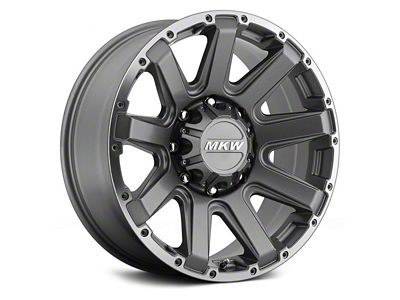 MKW Offroad M94 Anthracite Gray 6-Lug Wheel; 20x9; 10mm Offset (15-20 Tahoe)