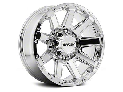 MKW Offroad M94 Chrome 6-Lug Wheel; 17x9; 10mm Offset (15-20 Tahoe)