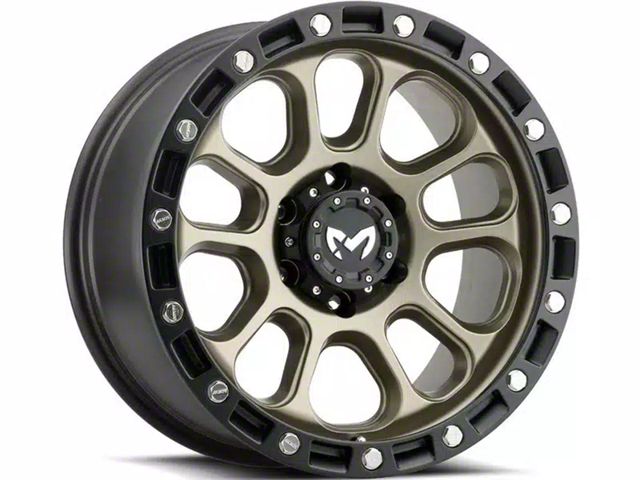 MKW Offroad M204 Matte Bronze 6-Lug Wheel; 18x9; -12mm Offset (15-20 Yukon)