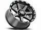 MKW Offroad M203 Satin Black 6-Lug Wheel; 17x8.5; 0mm Offset (23-24 Colorado)