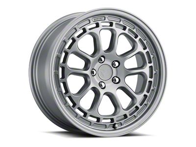 MKW Offroad M207 Matte Gray 5-Lug Wheel; 17x8; 35mm Offset (87-90 Dakota)